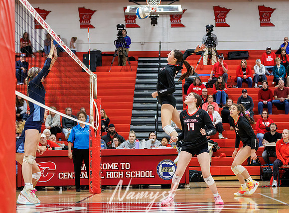 Centennial vs Blaine Girls Varsity Volleyball 206