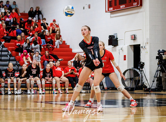 Centennial vs Blaine Girls Varsity Volleyball 209