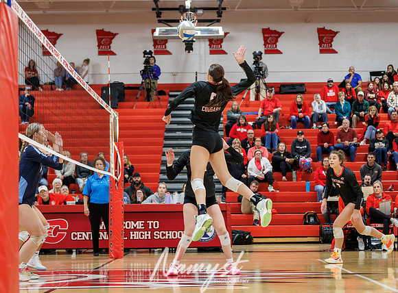 Centennial vs Blaine Girls Varsity Volleyball 211