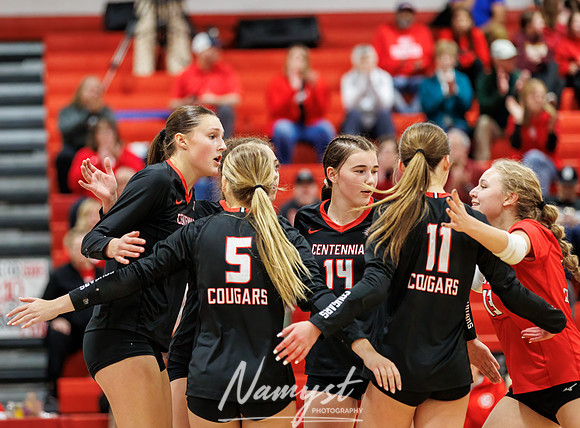 Centennial vs Blaine Girls Varsity Volleyball 213