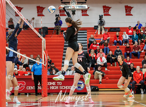 Centennial vs Blaine Girls Varsity Volleyball 212