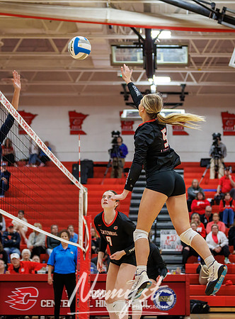 Centennial vs Blaine Girls Varsity Volleyball 215