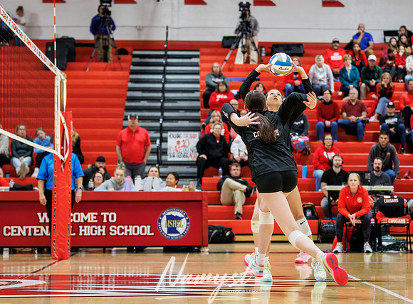 Centennial vs Blaine Girls Varsity Volleyball 222