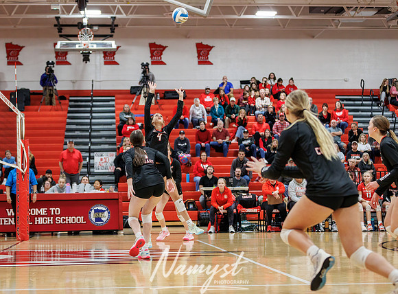 Centennial vs Blaine Girls Varsity Volleyball 223
