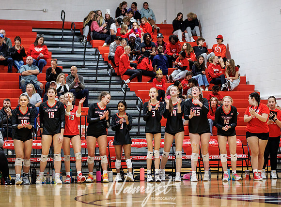 Centennial vs Blaine Girls Varsity Volleyball 227
