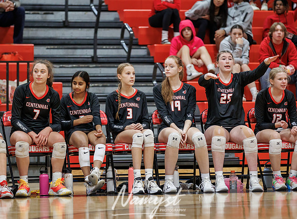 Centennial vs Blaine Girls Varsity Volleyball 229