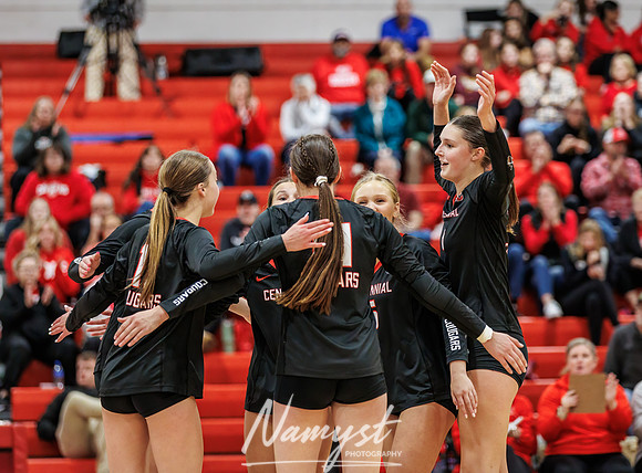 Centennial vs Blaine Girls Varsity Volleyball 233