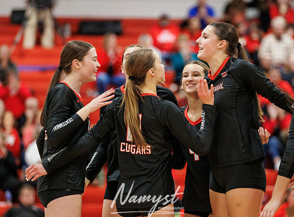 Centennial vs Blaine Girls Varsity Volleyball 236