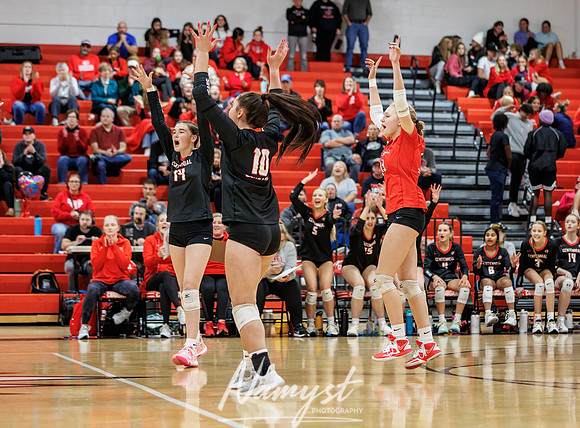 Centennial vs Blaine Girls Varsity Volleyball 245