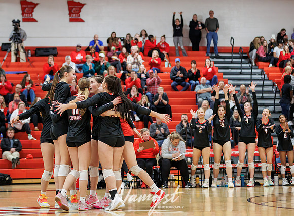 Centennial vs Blaine Girls Varsity Volleyball 250