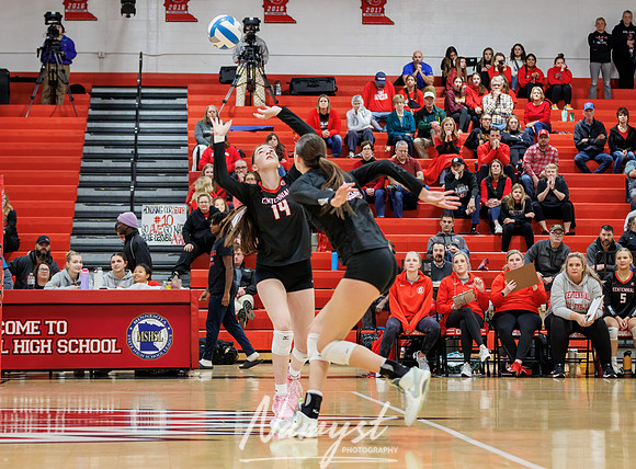 Centennial vs Blaine Girls Varsity Volleyball 252