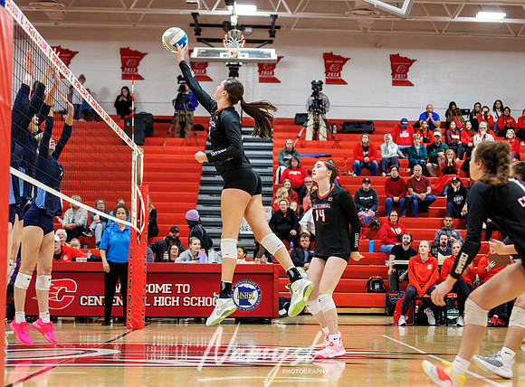 Centennial vs Blaine Girls Varsity Volleyball 253