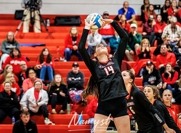 Centennial vs Blaine Girls Varsity Volleyball 255