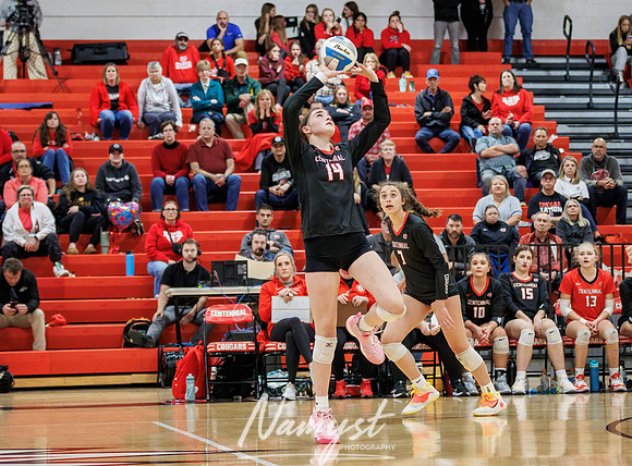 Centennial vs Blaine Girls Varsity Volleyball 259