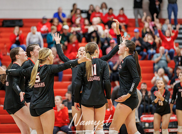 Centennial vs Blaine Girls Varsity Volleyball 263