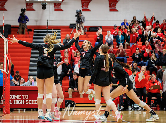 Centennial vs Blaine Girls Varsity Volleyball 267