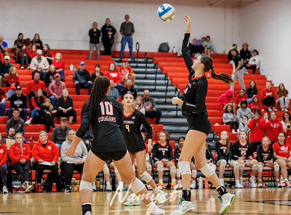 Centennial vs Blaine Girls Varsity Volleyball 274