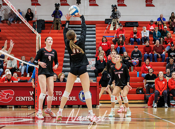 Centennial vs Blaine Girls Varsity Volleyball 275