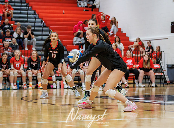 Centennial vs Blaine Girls Varsity Volleyball 277