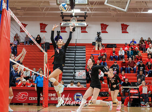Centennial vs Blaine Girls Varsity Volleyball 278