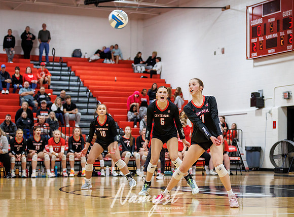 Centennial vs Blaine Girls Varsity Volleyball 279