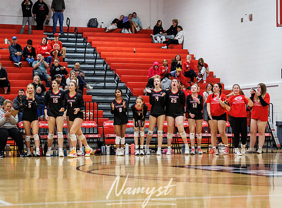Centennial vs Blaine Girls Varsity Volleyball 282