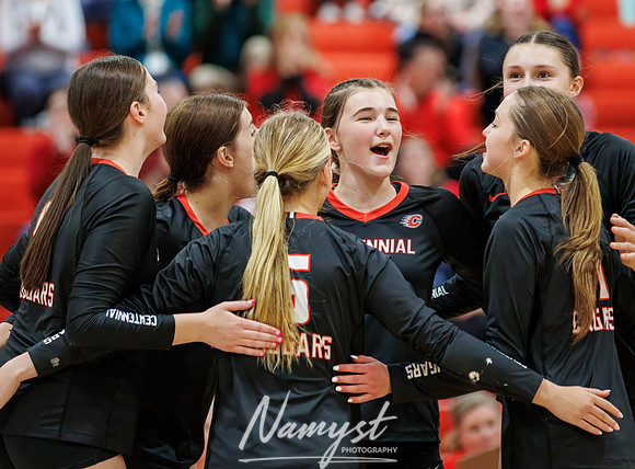 Centennial vs Blaine Girls Varsity Volleyball 288