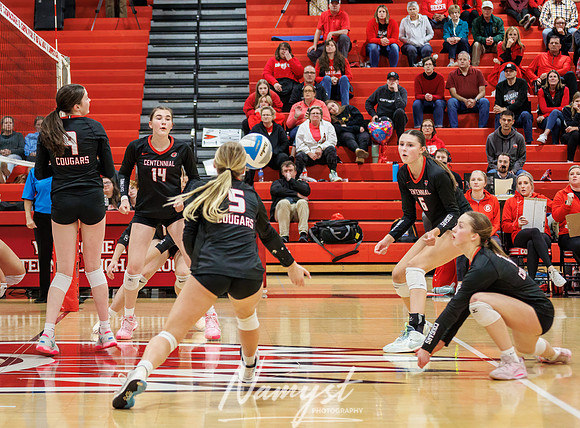 Centennial vs Blaine Girls Varsity Volleyball 293