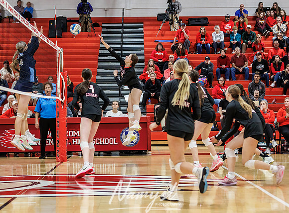 Centennial vs Blaine Girls Varsity Volleyball 295