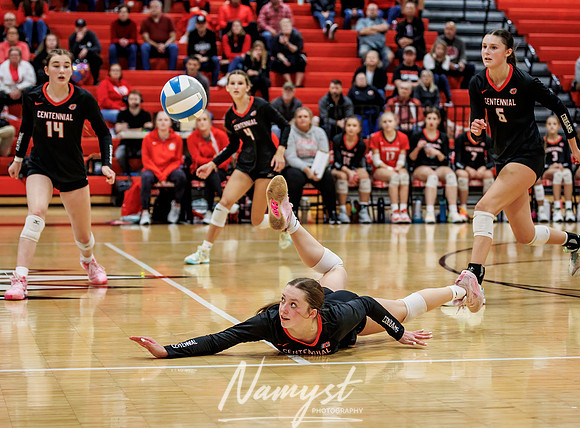 Centennial vs Blaine Girls Varsity Volleyball 300