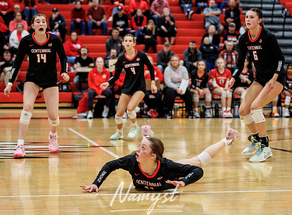 Centennial vs Blaine Girls Varsity Volleyball 301