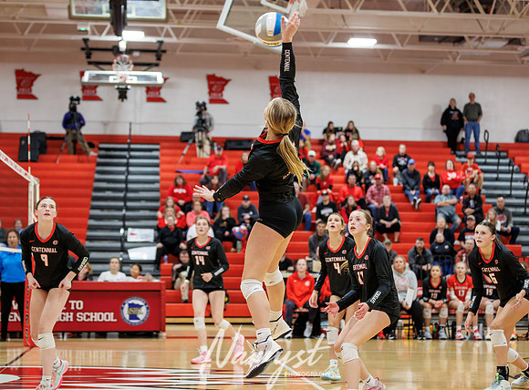 Centennial vs Blaine Girls Varsity Volleyball 303