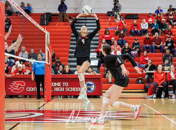 Centennial vs Blaine Girls Varsity Volleyball 304