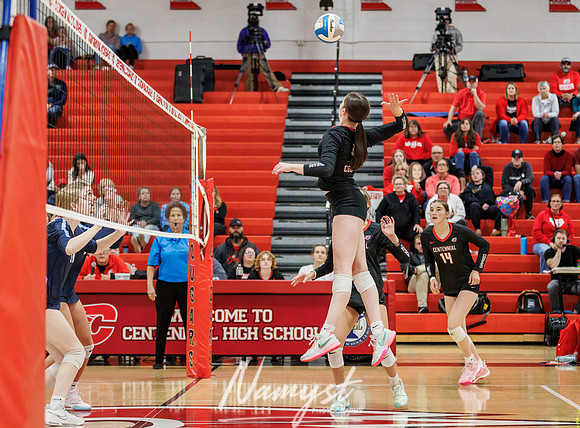 Centennial vs Blaine Girls Varsity Volleyball 307
