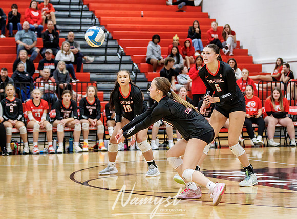 Centennial vs Blaine Girls Varsity Volleyball 311