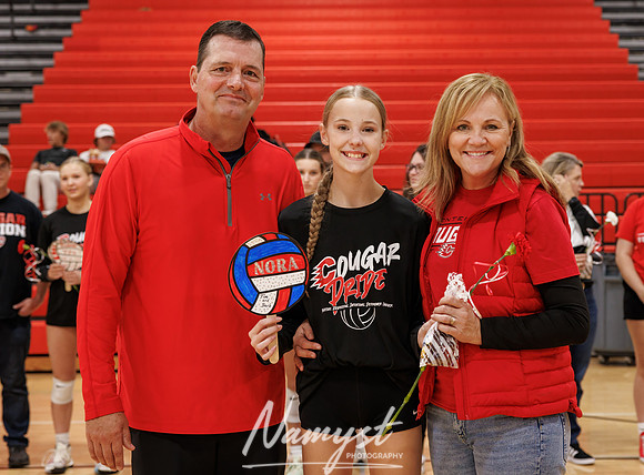 Centennial vs Blaine Girls Varsity Volleyball 318