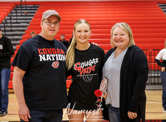 Centennial vs Blaine Girls Varsity Volleyball 321