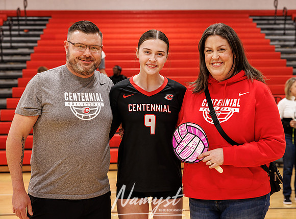 Centennial vs Blaine Girls Varsity Volleyball 328