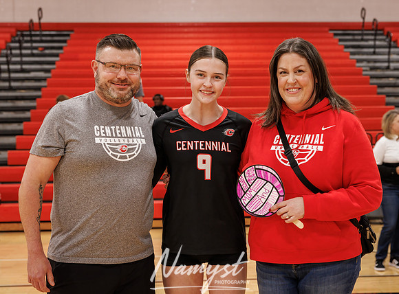 Centennial vs Blaine Girls Varsity Volleyball 329