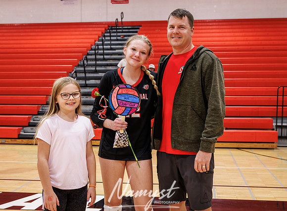 Centennial vs Blaine Girls Varsity Volleyball 335