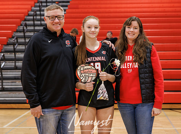 Centennial vs Blaine Girls Varsity Volleyball 344