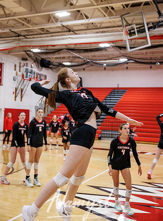 Centennial vs Blaine Girls Varsity Volleyball 349