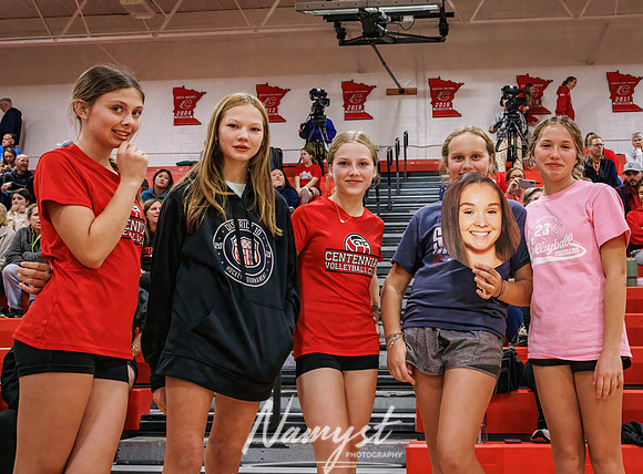 Centennial vs Blaine Girls Varsity Volleyball 356