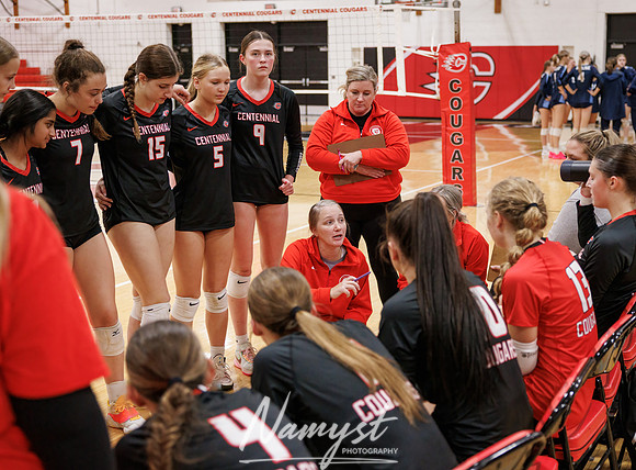 Centennial vs Blaine Girls Varsity Volleyball 357