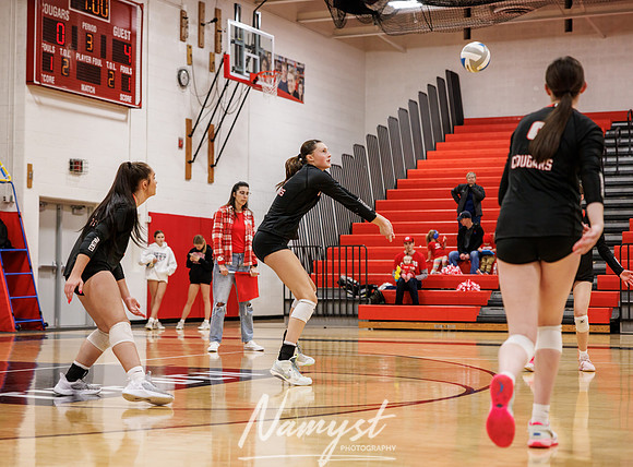 Centennial vs Blaine Girls Varsity Volleyball 358