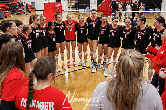 Centennial vs Blaine Girls Varsity Volleyball 360