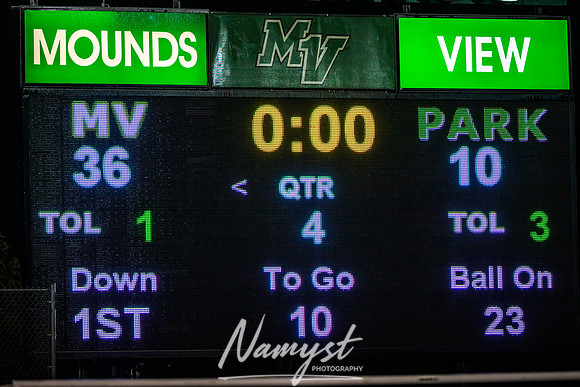 Mounds View vs Park Varsity Football 320