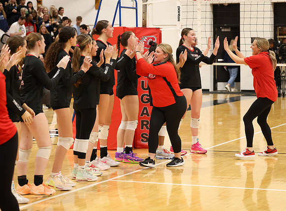 Centennial vs Blaine Girls Varsity Volleyball 348