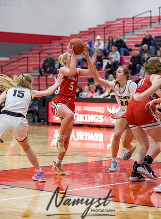 Centennial vs Andover Girls Varsity Basketball 058