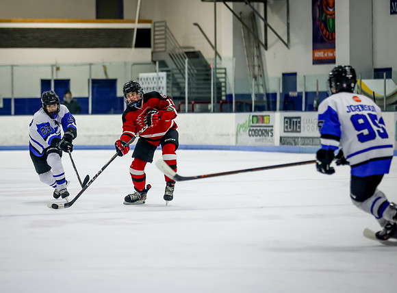 Centennial vs Cambridge Isanti Hockey 99